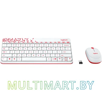 Комплект клавиатура + мышь Logitech MK240 Nano (920-008212) картинка 2